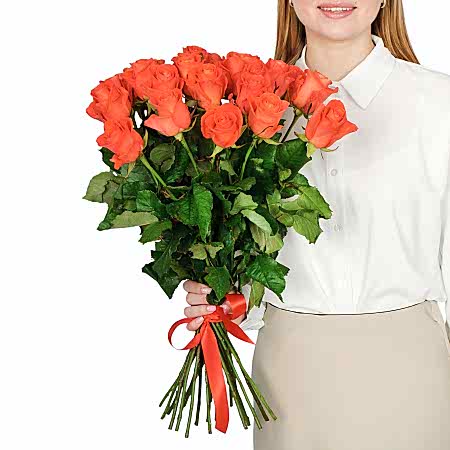 Букет 25 роз Вау